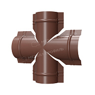 Четверник для круглого конька R110 (PURETAN-20-8017-0.5)